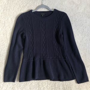 Talbots Navy Blue Knitted Sweater